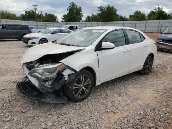  Salvage Toyota Corolla