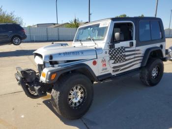  Salvage Jeep Wrangler