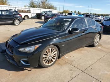  Salvage INFINITI Q50