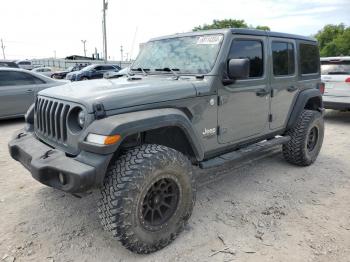  Salvage Jeep Wrangler