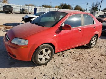  Salvage Chevrolet Aveo