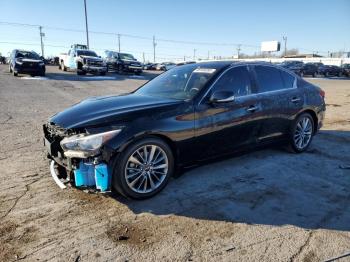  Salvage INFINITI Q50