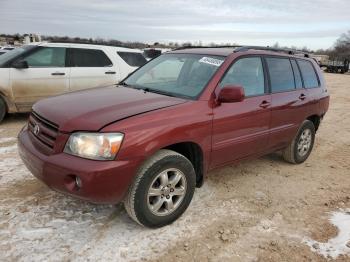  Salvage Toyota Highlander