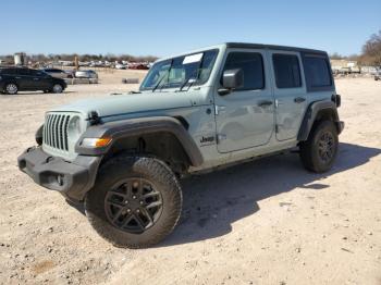  Salvage Jeep Wrangler