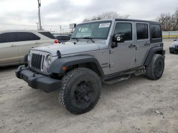  Salvage Jeep Wrangler