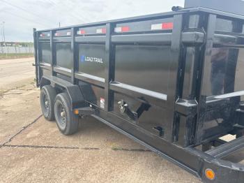  Salvage Load Trail Dumptailer