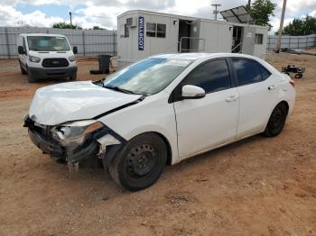  Salvage Toyota Corolla