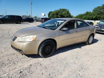  Salvage Pontiac G6