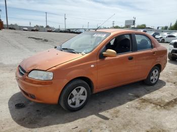  Salvage Chevrolet Aveo