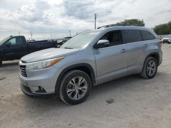  Salvage Toyota Highlander