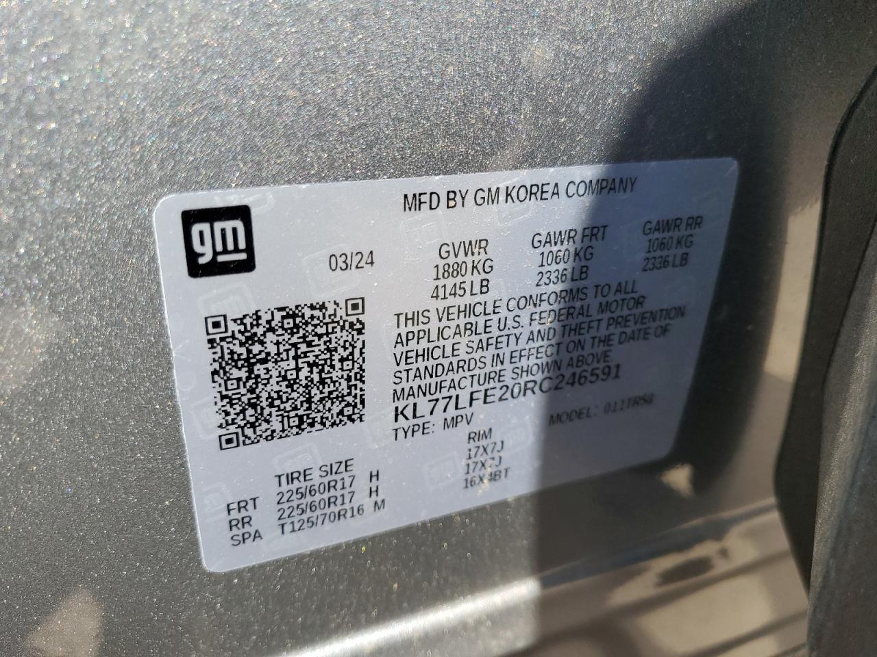 Chevrolet Trax Ls Image 14