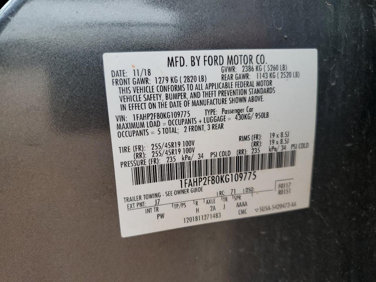 Ford Taurus Limited Image 12