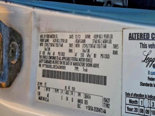 Ford Econoline E350 Super Duty Van Image 12