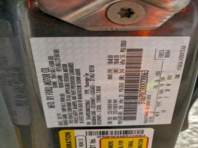 Ford Fusion Sel Image 8