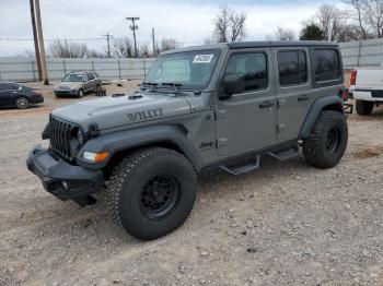  Salvage Jeep Wrangler