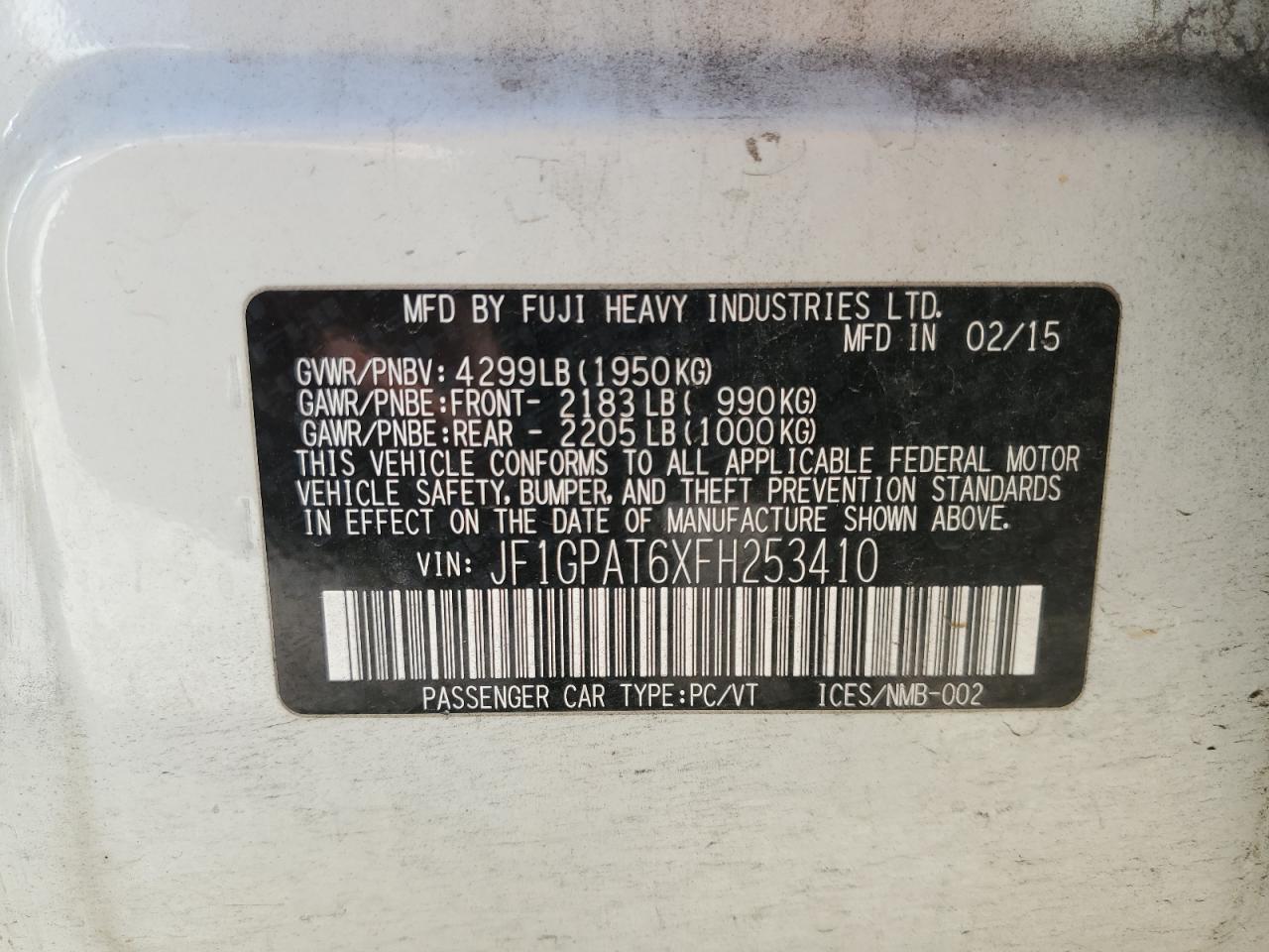 Subaru Impreza Sport Image 10