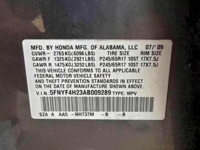 Honda Pilot Lx Image 4