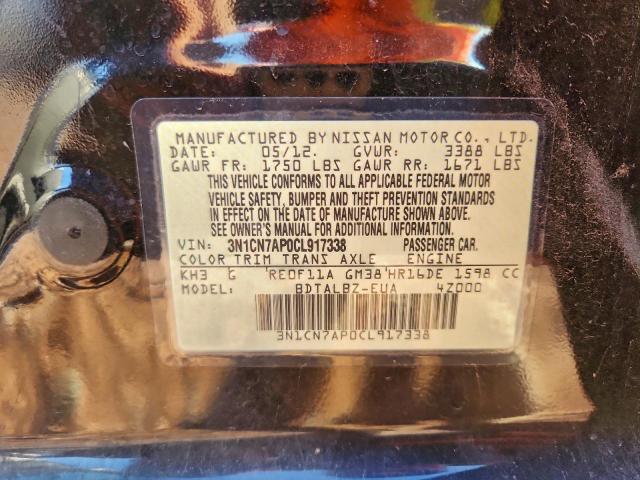 Nissan Versa S Image 12