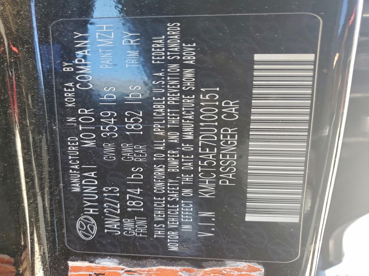 Hyundai ACCENT Gls Image 13