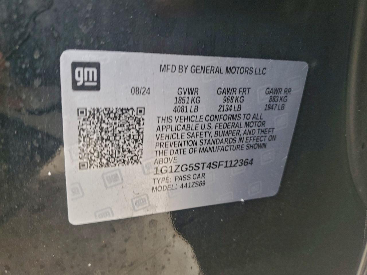 Chevrolet Malibu Rs Image 9