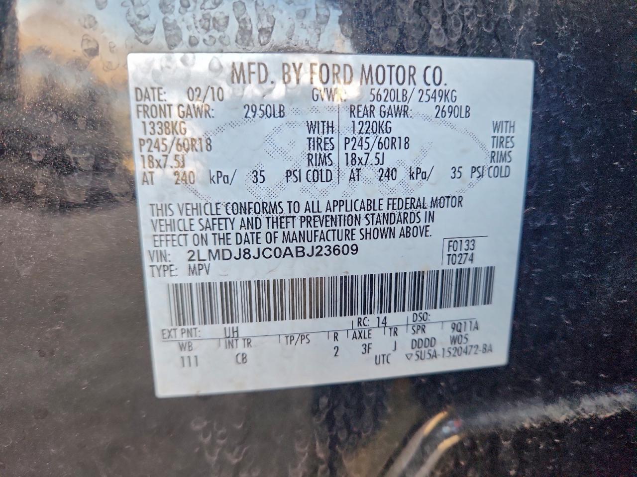 Lincoln MKX Image 10