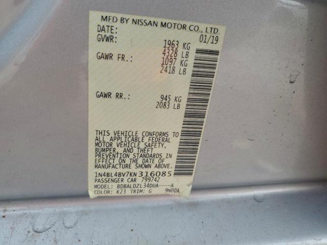 Nissan Altima S Image 10