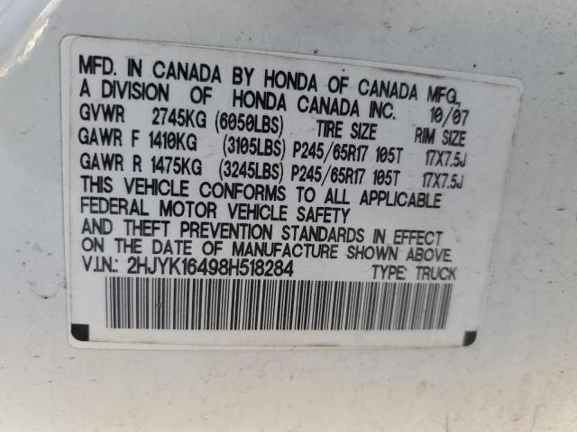 Honda Ridgeline Rts Image 11