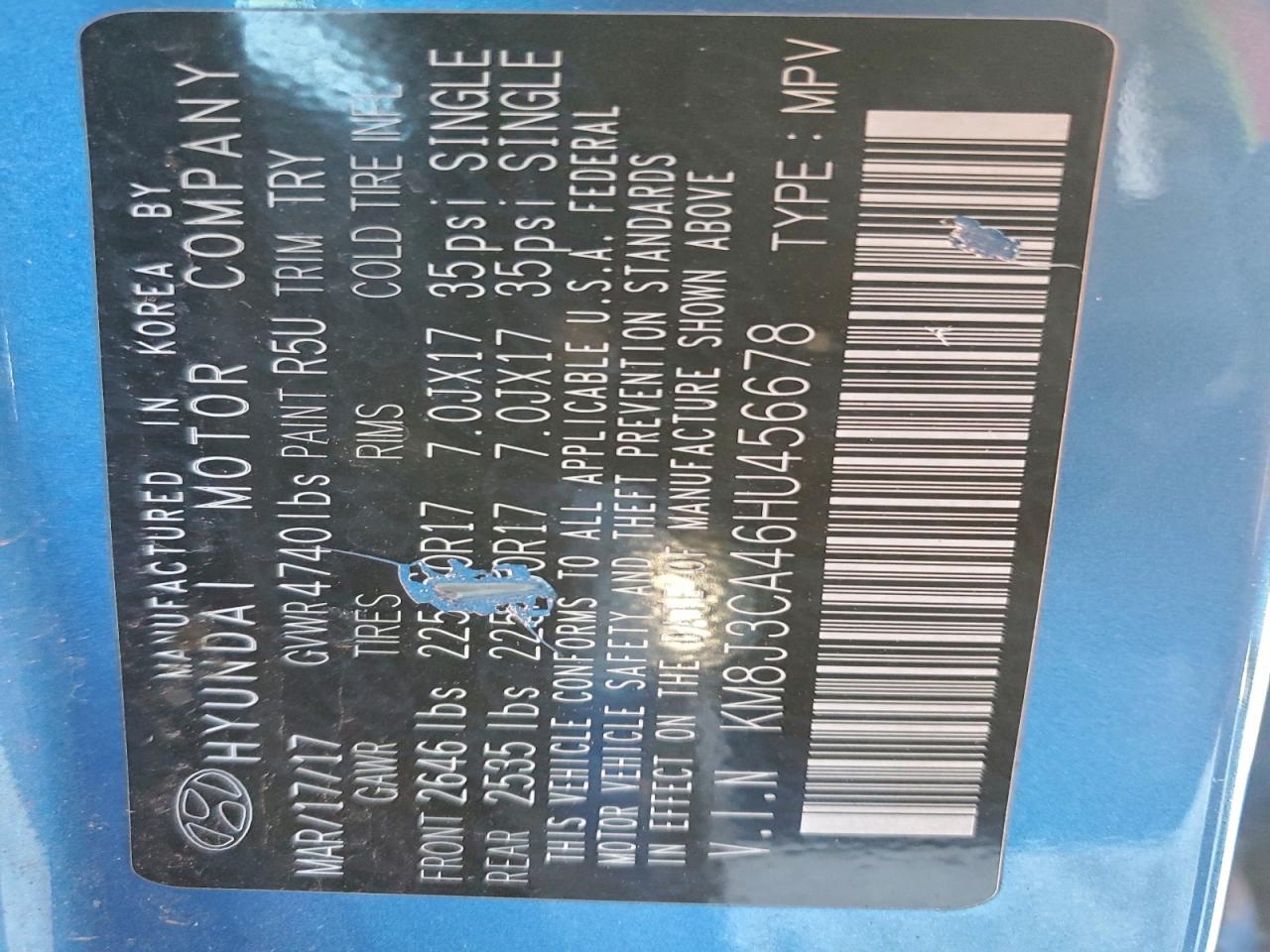 Hyundai TUCSON Limited Image 8