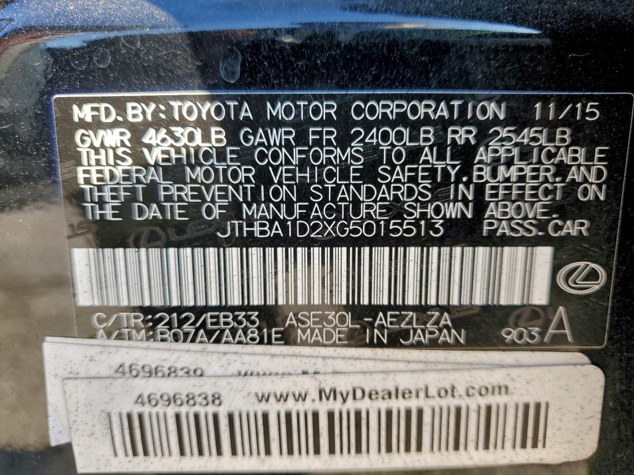 Lexus Is 200t Image 9