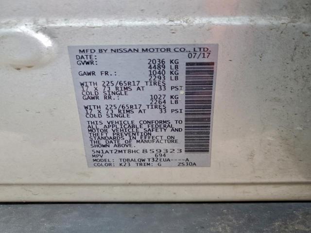 Nissan Rogue S Image 2