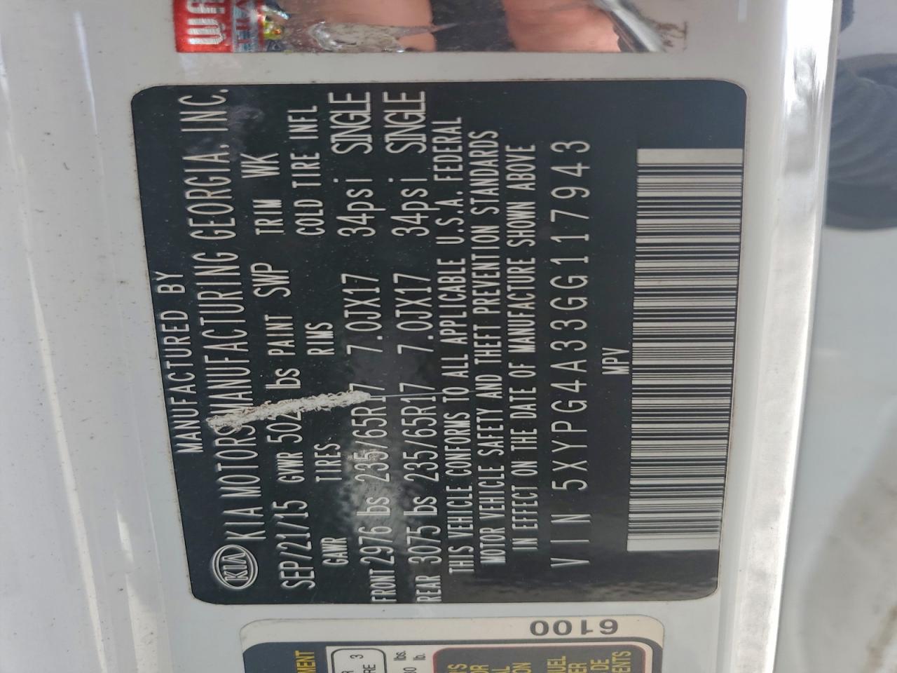 Kia Sorento Lx Image 13