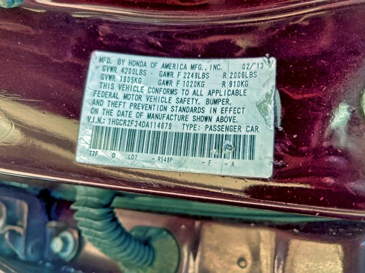 Honda Accord Lx Image 9