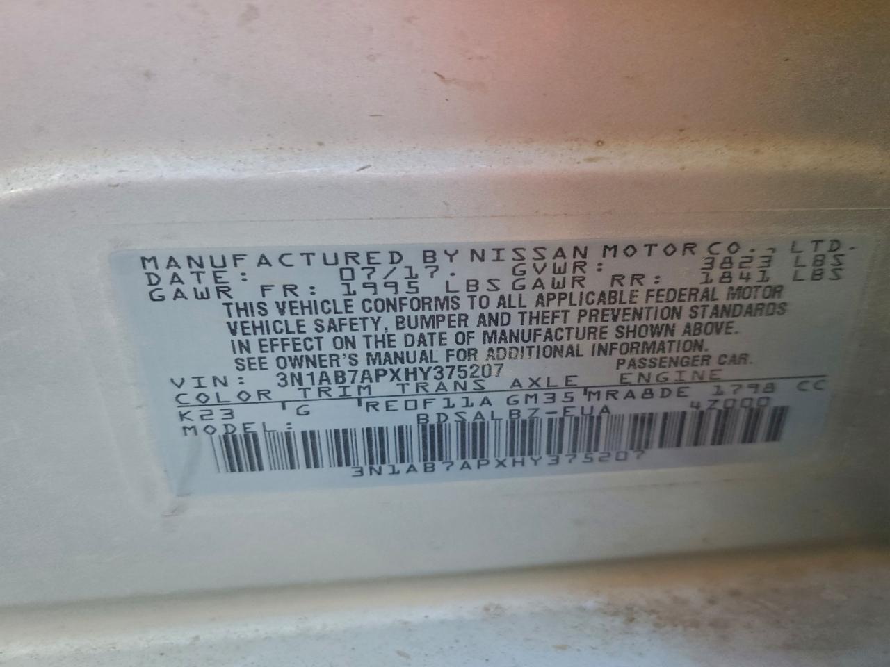 Nissan Sentra S Image 12