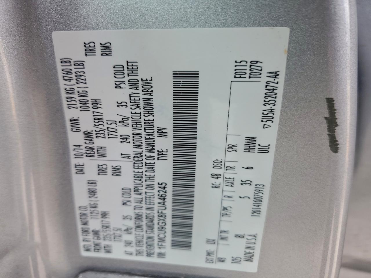 Ford Escape Se Image 10