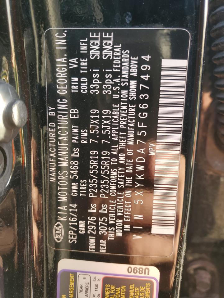 Kia Sorento Sx Image 7