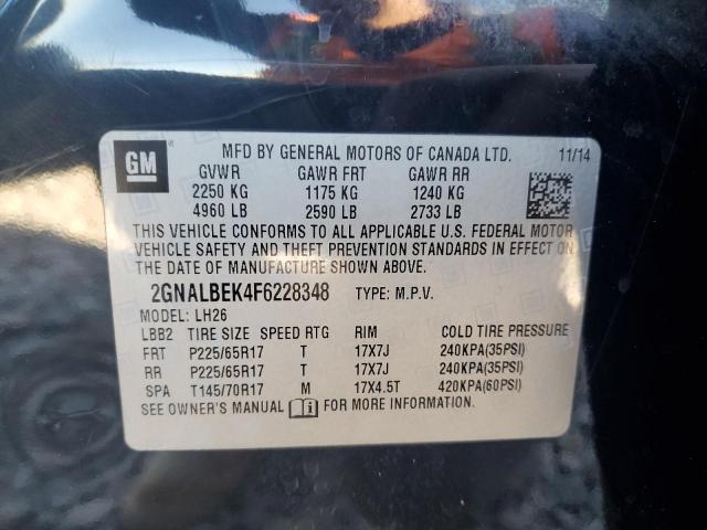 Chevrolet Equinox Lt Image 10