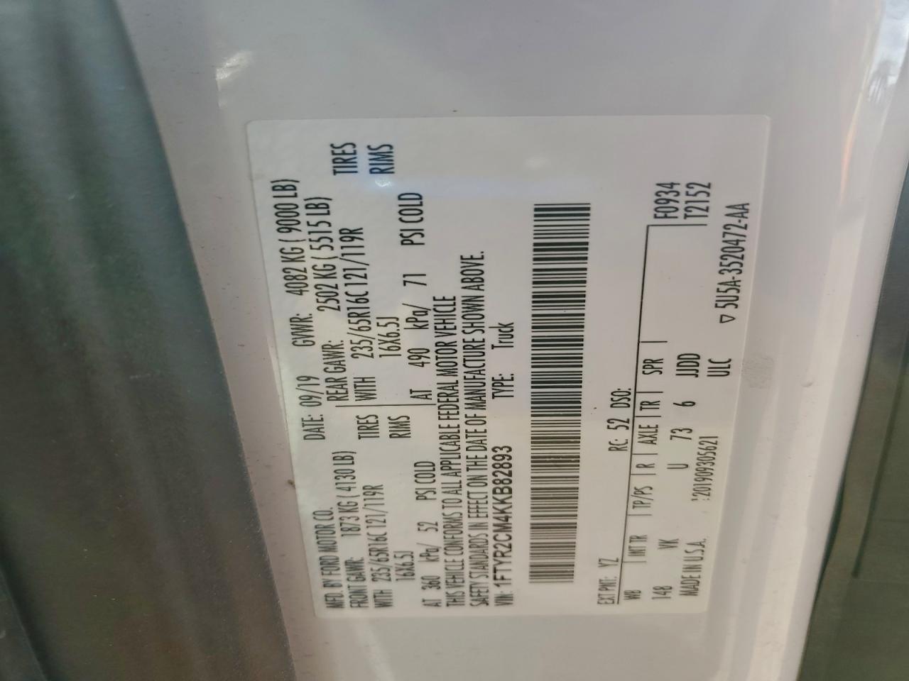 Ford Transit T-250 Image 7