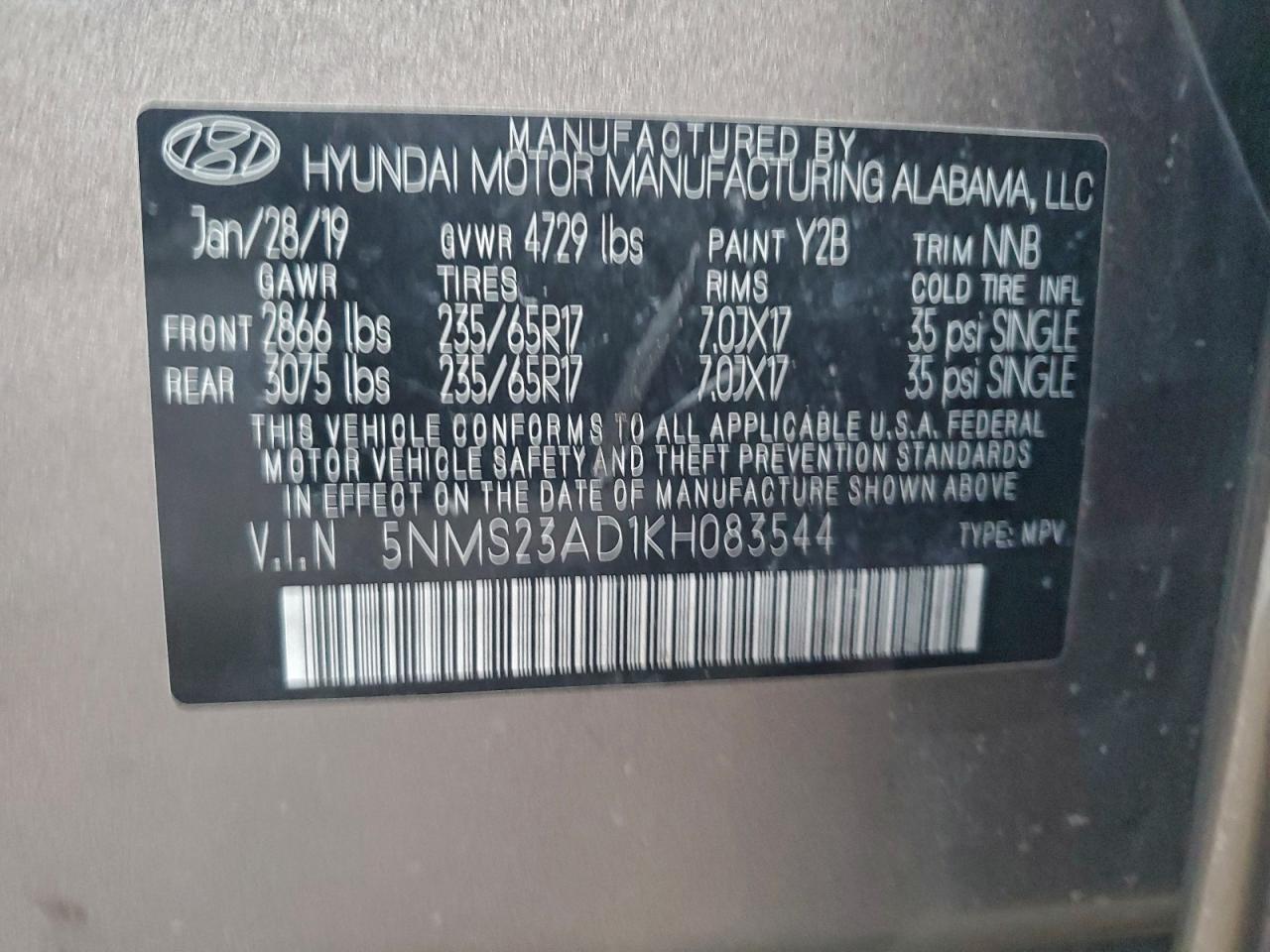 Hyundai SANTA FE Se Image 7