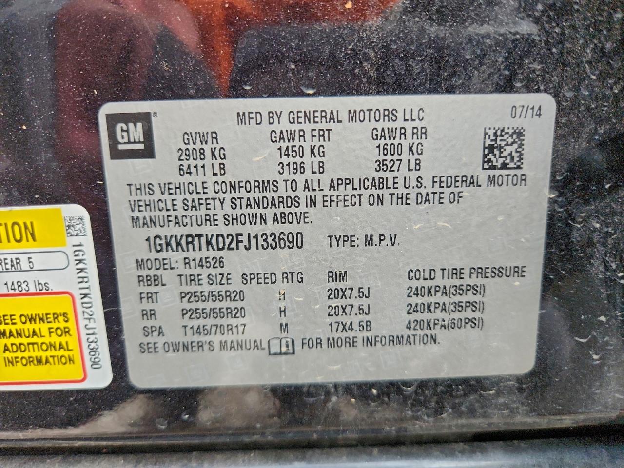 GMC Acadia Denali Image 10