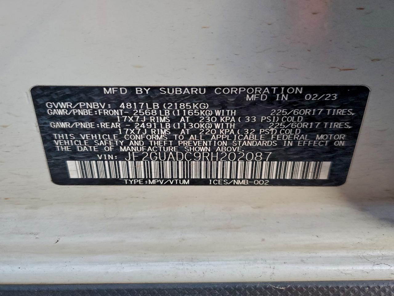 Subaru Crosstrek Premium Image 4