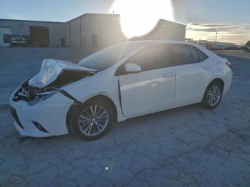  Salvage Toyota Corolla