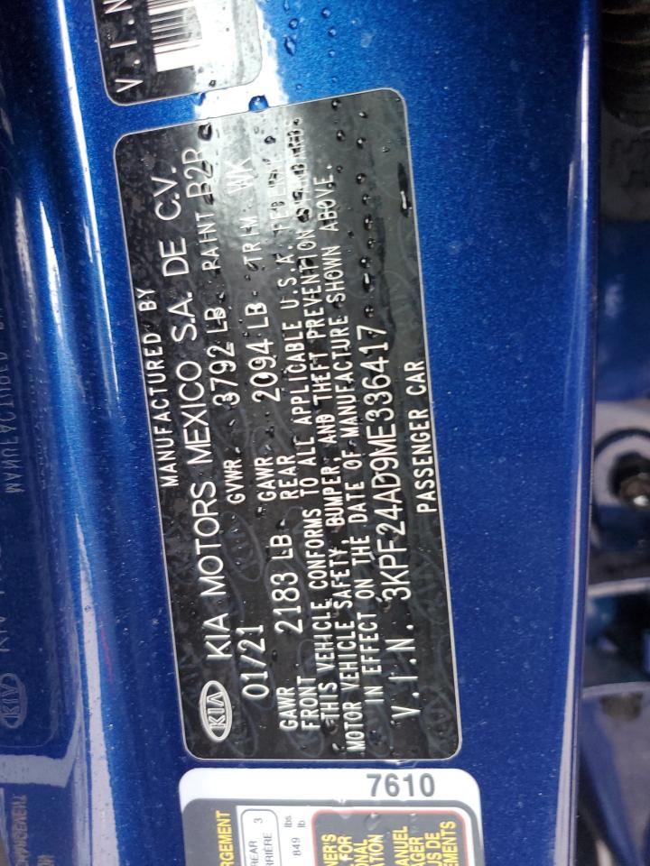 Kia Forte Fe Image 4