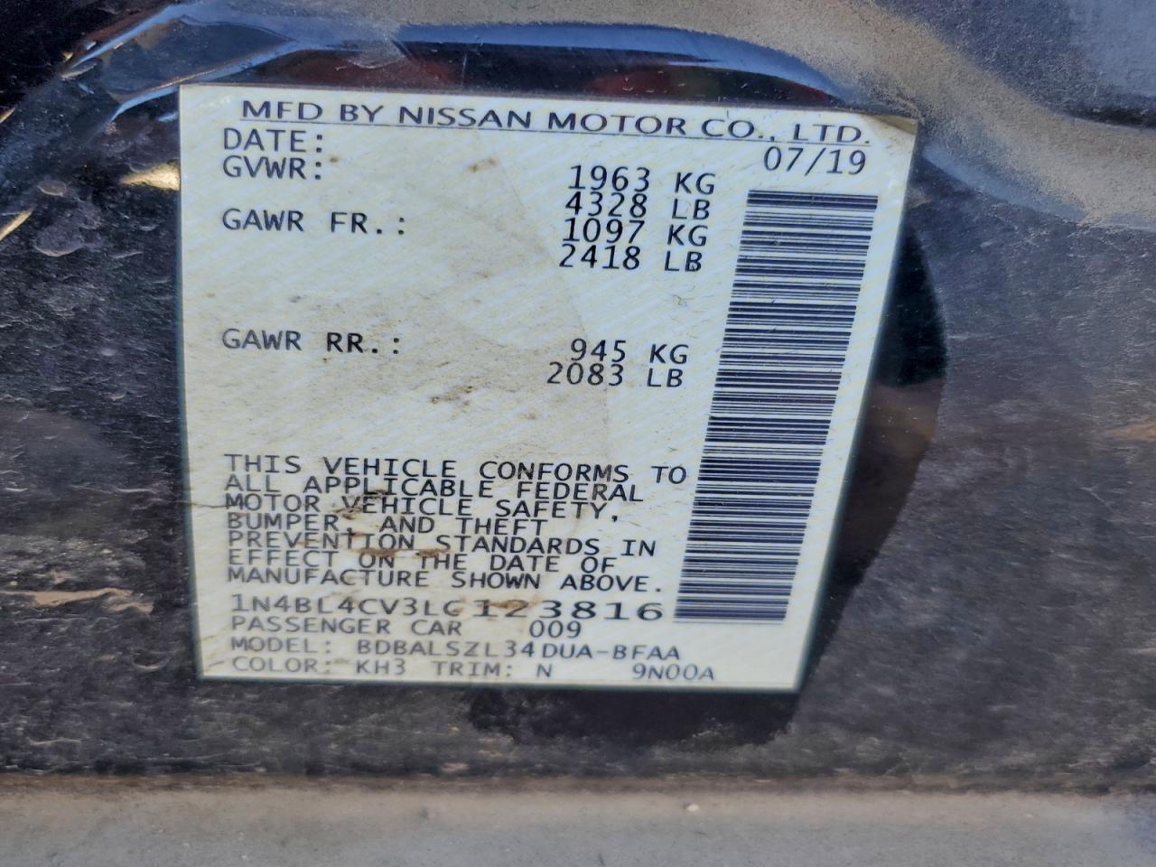 Nissan Altima Sr Image 10