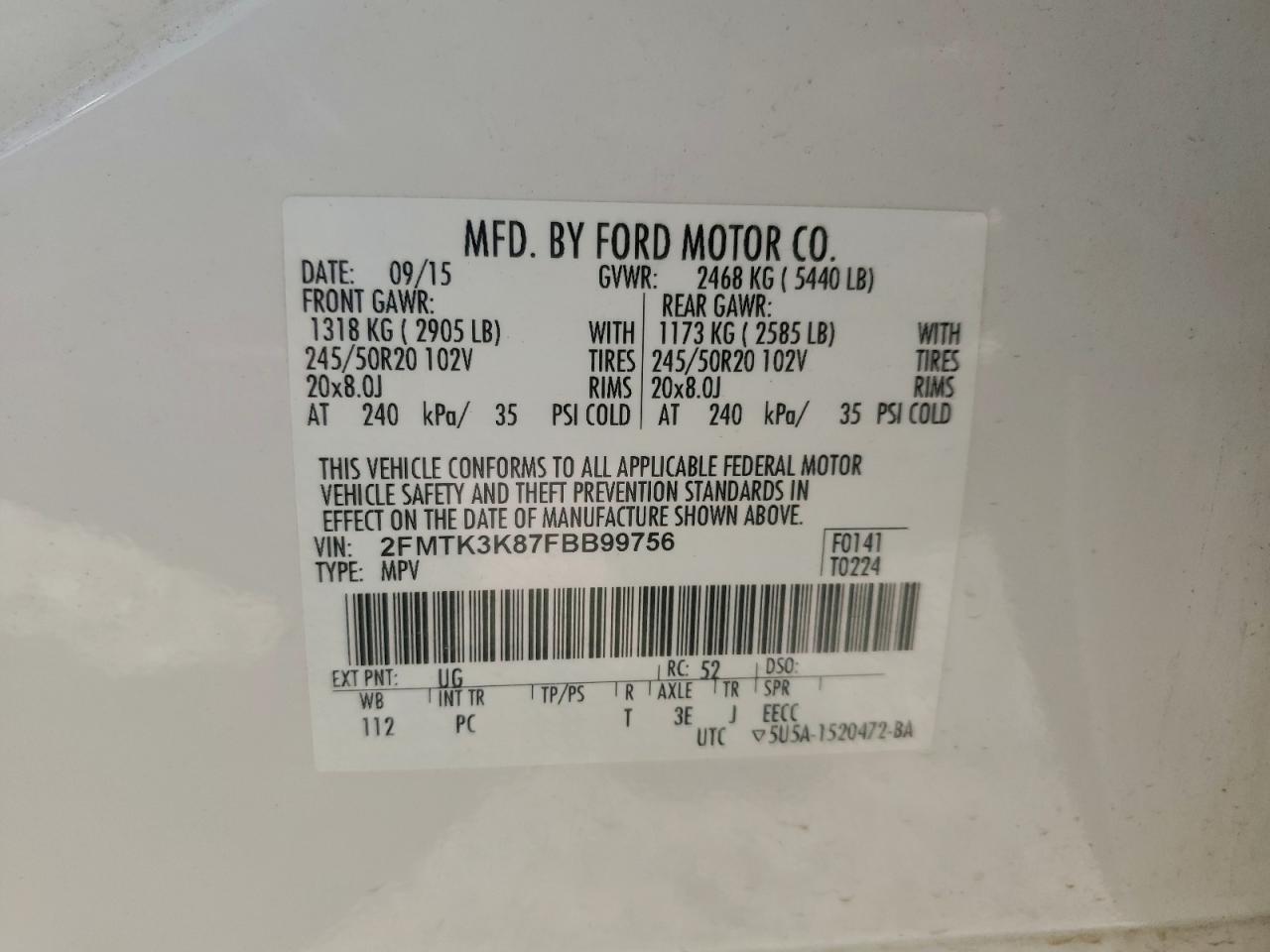 Ford Edge Titanium Image 13